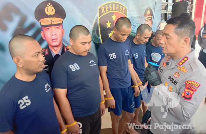 Polresta Bandung Ringkus Komplotan Pembobolan Outlet Gadai Elektronik Hingga Lampung Selatan