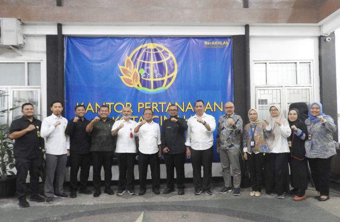 Kantor Pertanahan Kota Cimahi Terima Kunjungan Tim Kementerian ATR/BPN, Bahas Transformasi Pelayanan