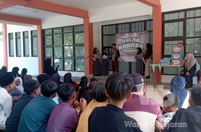 Ratusan Siswa Sekolah Rakyat di Kabupaten Bandung Antusias Peringati Bulan Bahasa