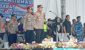 Hadiri Apel Ojol Kamtibmas di Bandung, Kapolri: Ojol Jadi Elemen Penting Perekonomian