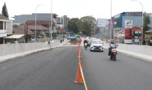 Masuki Tahap Finishing, Flyover Nurtanio Mulai Dilintasi Kendaraan