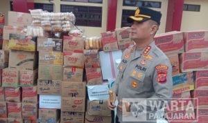 Polresta Bandung Salurkan 7 Ton Bantuan Bagi Korban Bencana Longsor Cisarua