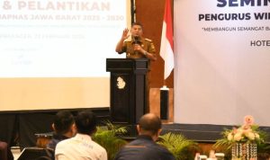 Hadiri Pelantikan Japnas, Wagub Erwan Setiawan Ingatkan Potensi Besar UMKM Jabar