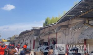 Pasar Bersih Soreang Ambruk, Satu Orang Meninggal Dunia