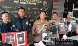 Polres Cimahi Amankan 20 Anggota Klub Motor Pelaku Pengeroyokan di Batas Kota