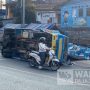 Truk Pengangkut Air Mineral Terguling, Lalu Lintas Jatinangor Seketika Memadat