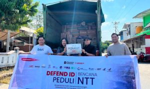 Lewat Defend ID Peduli Bencana, PTDI Salurkan Bantuan Bagi Warga NTT