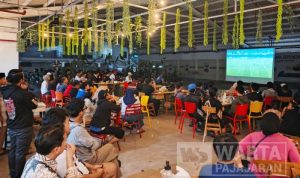 Nobar Persib Bandung Jadi Agenda Rutin di Pasar Cijerah, Ini Kata Pengelola
